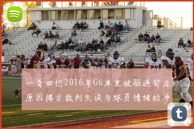 一哥回忆2016年G6库里被驱逐背后原因揭示裁判失误与球员情绪的冲突